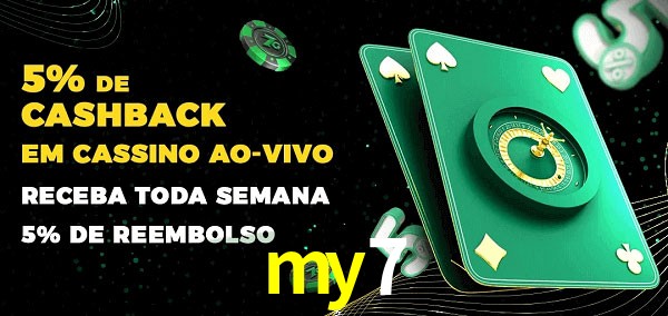 Promoções do cassino ao Vivo my7